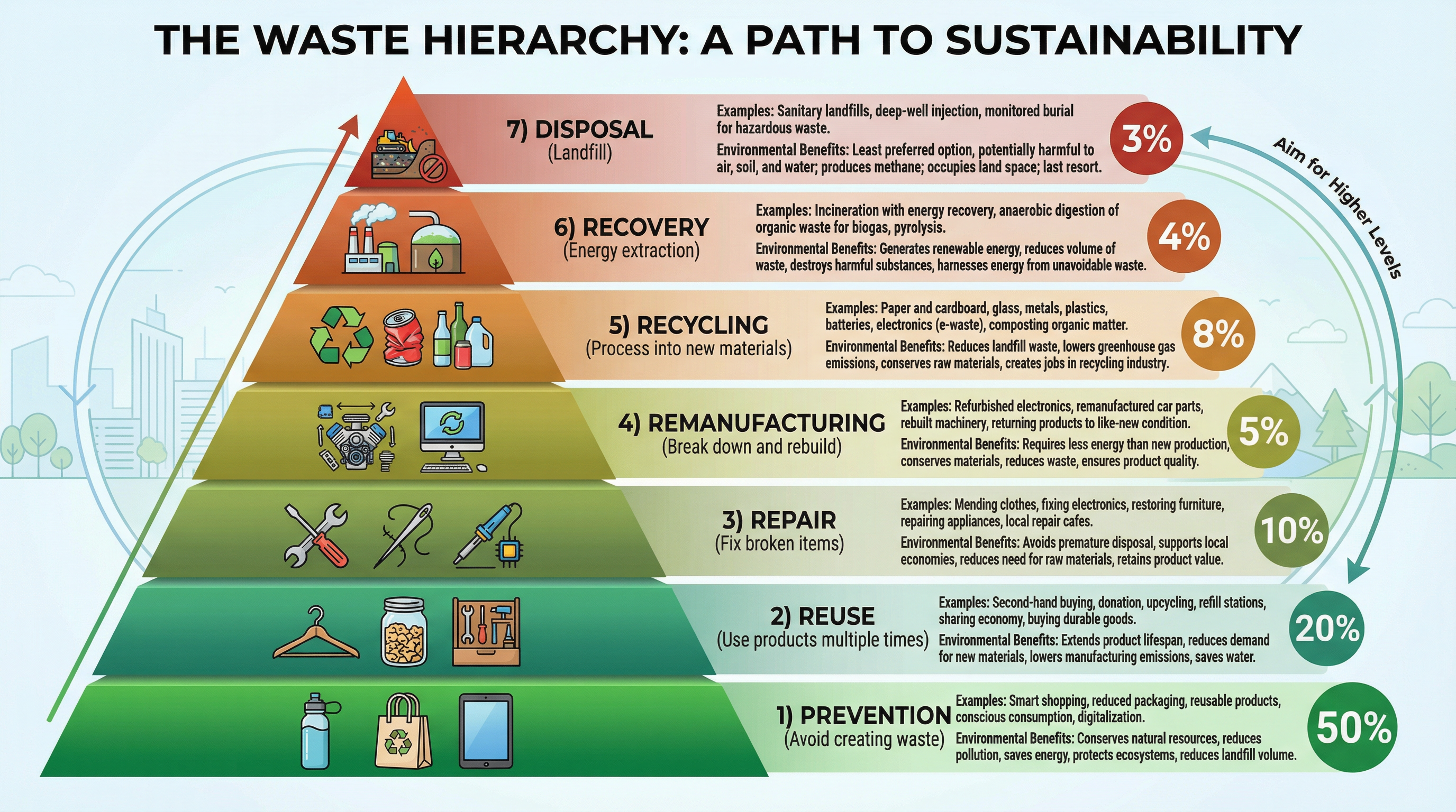 Hiérarchie des déchets